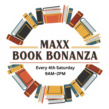 MaxX Book Bonanza logo